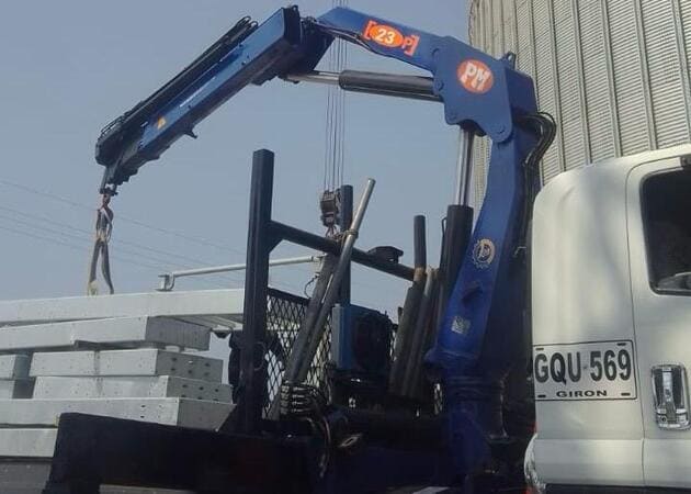 gruas hidraulicas para camiones usadas